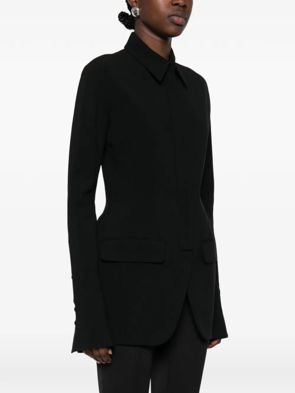 Mugler Shirtjack Zwart
