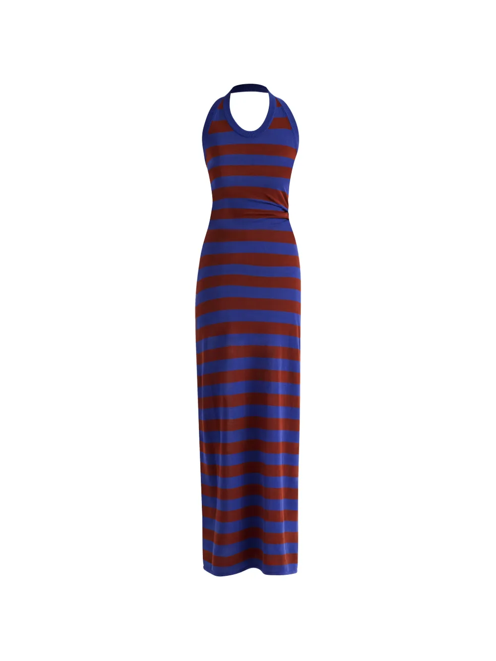 Proenza Schouler Frann striped halterneck maxi dress
