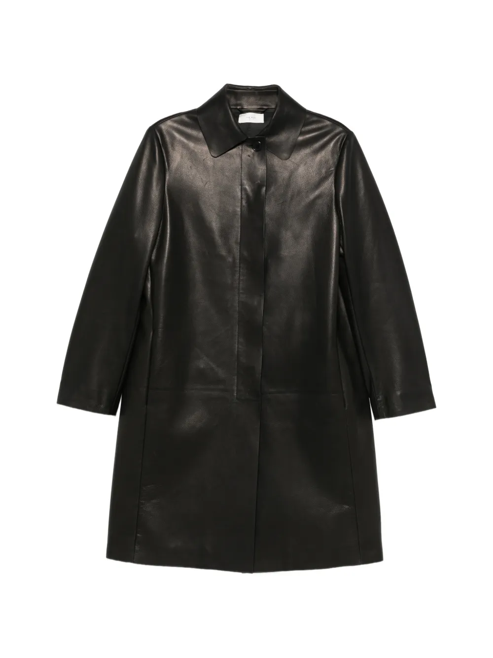 The Row Cintia single-breasted coat - Nero