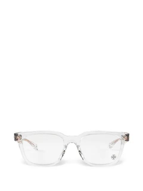 Chrome Hearts rectangular-frame glasses
