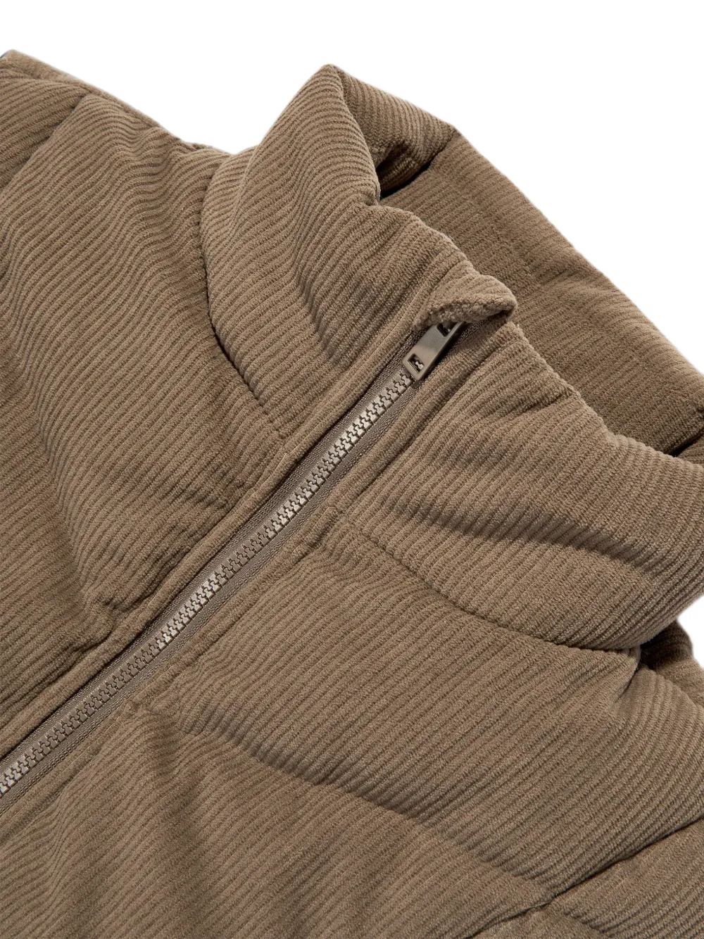Blanca Sport Kids Gewatteerde bodywarmer met ribfluwelen effect Bruin