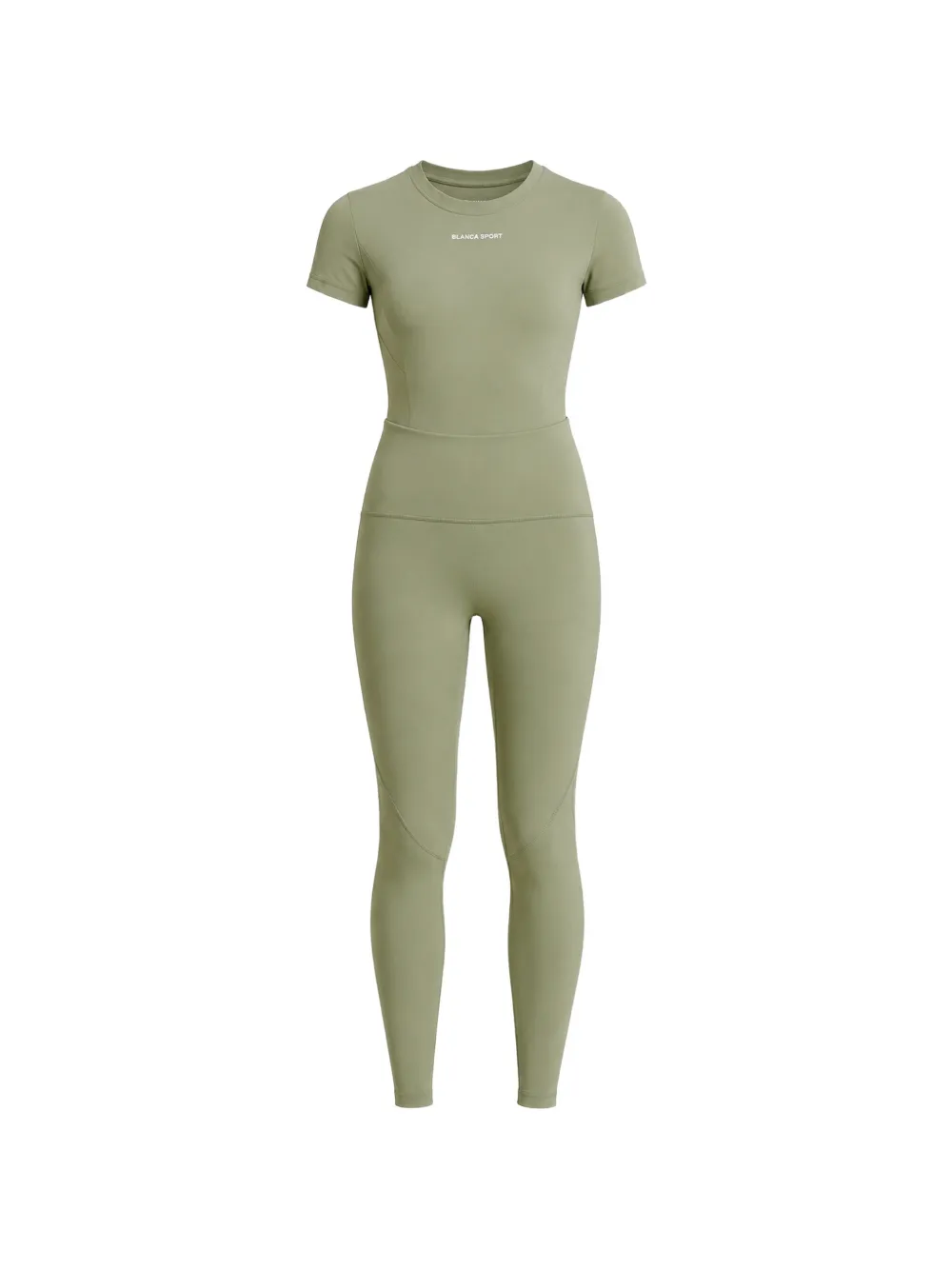 Blanca Sport Kids logo-print tracksuit - Verde