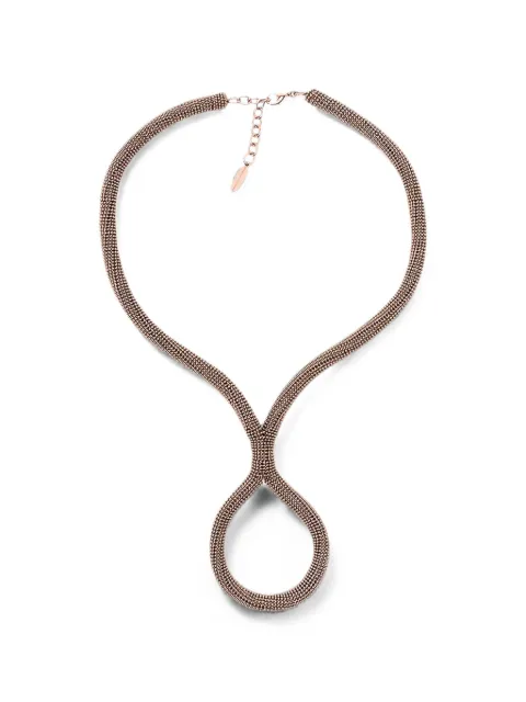 Brunello Cucinelli beaded-chain necklace