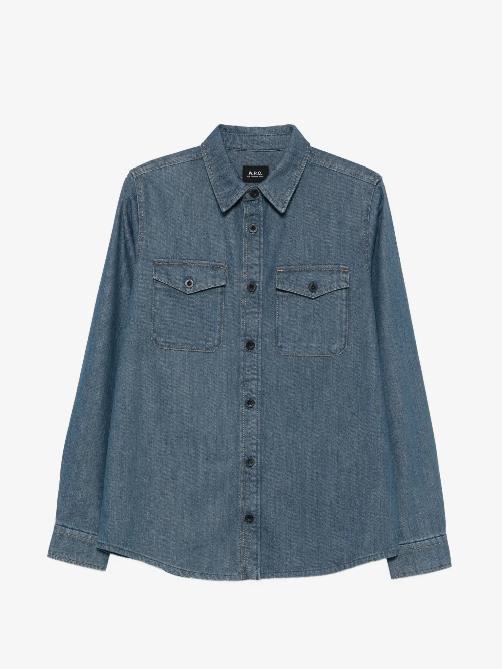 A.P.C. джинсовая рубашка | синий | Image 1