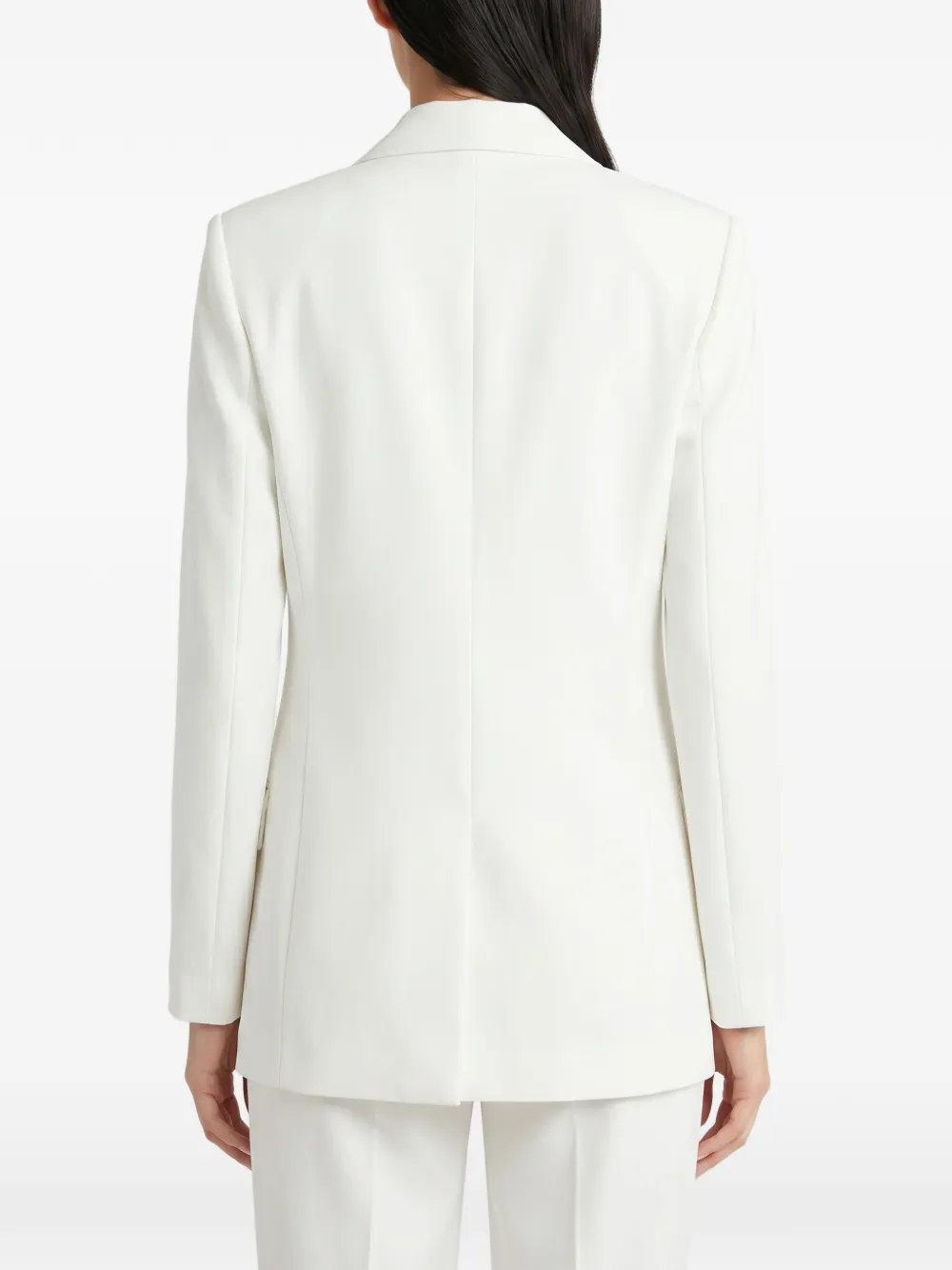  Brunello Cucinelli Double-breasted Peak-lapel Jacket - Blanco 