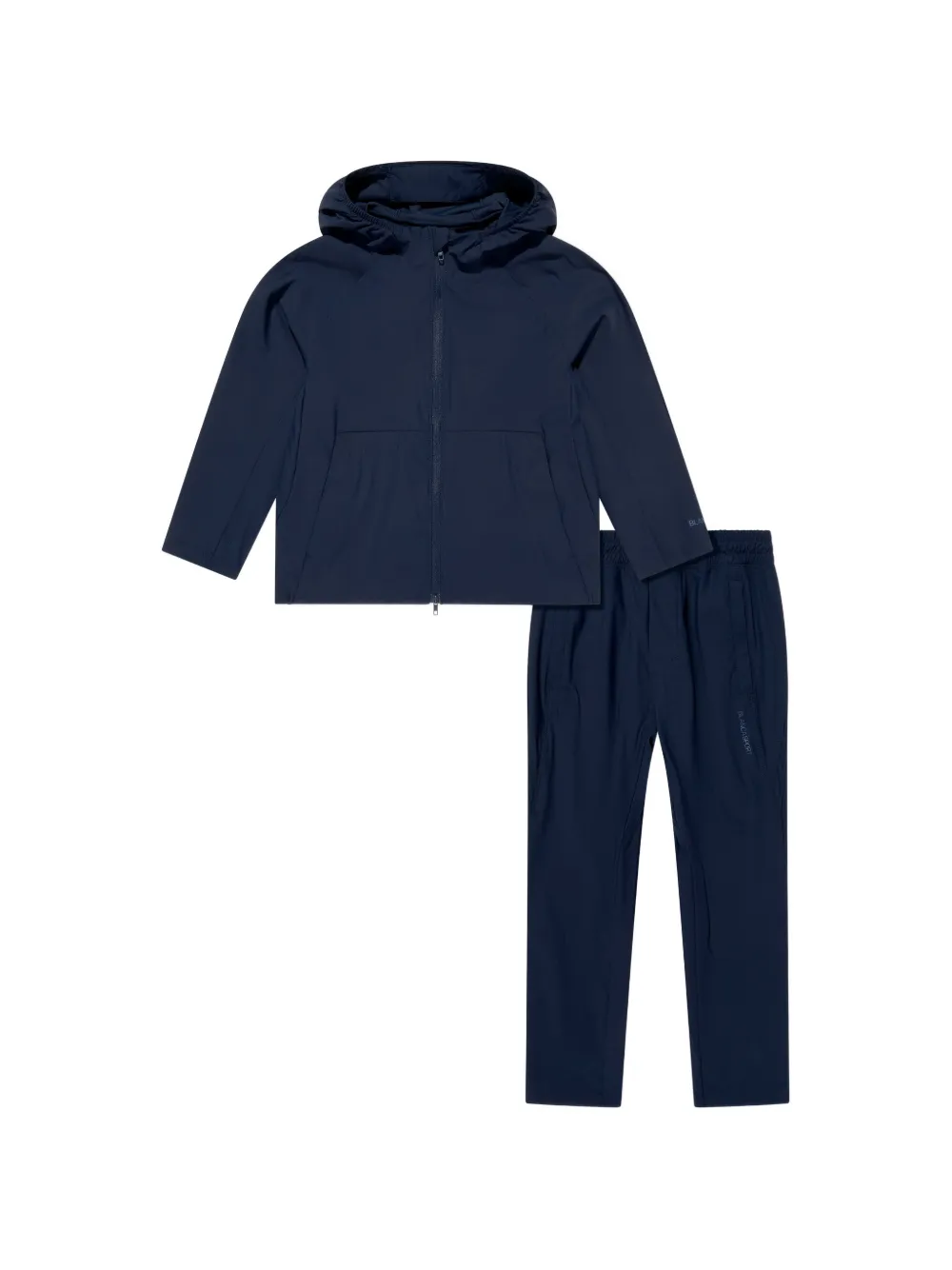 Blanca Sport Kids logo-print tracksuit - Blu