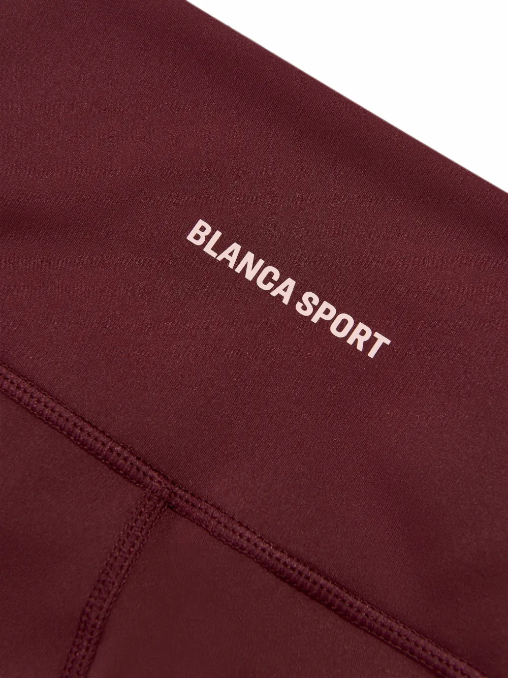 Blanca Sport Kids Top en legging met gekruiste tailleband Rood