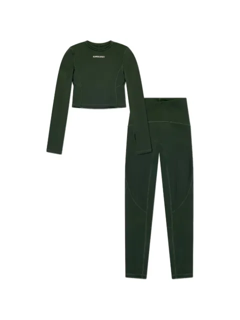 Blanca Sport Kids logo-print active top and trouser set