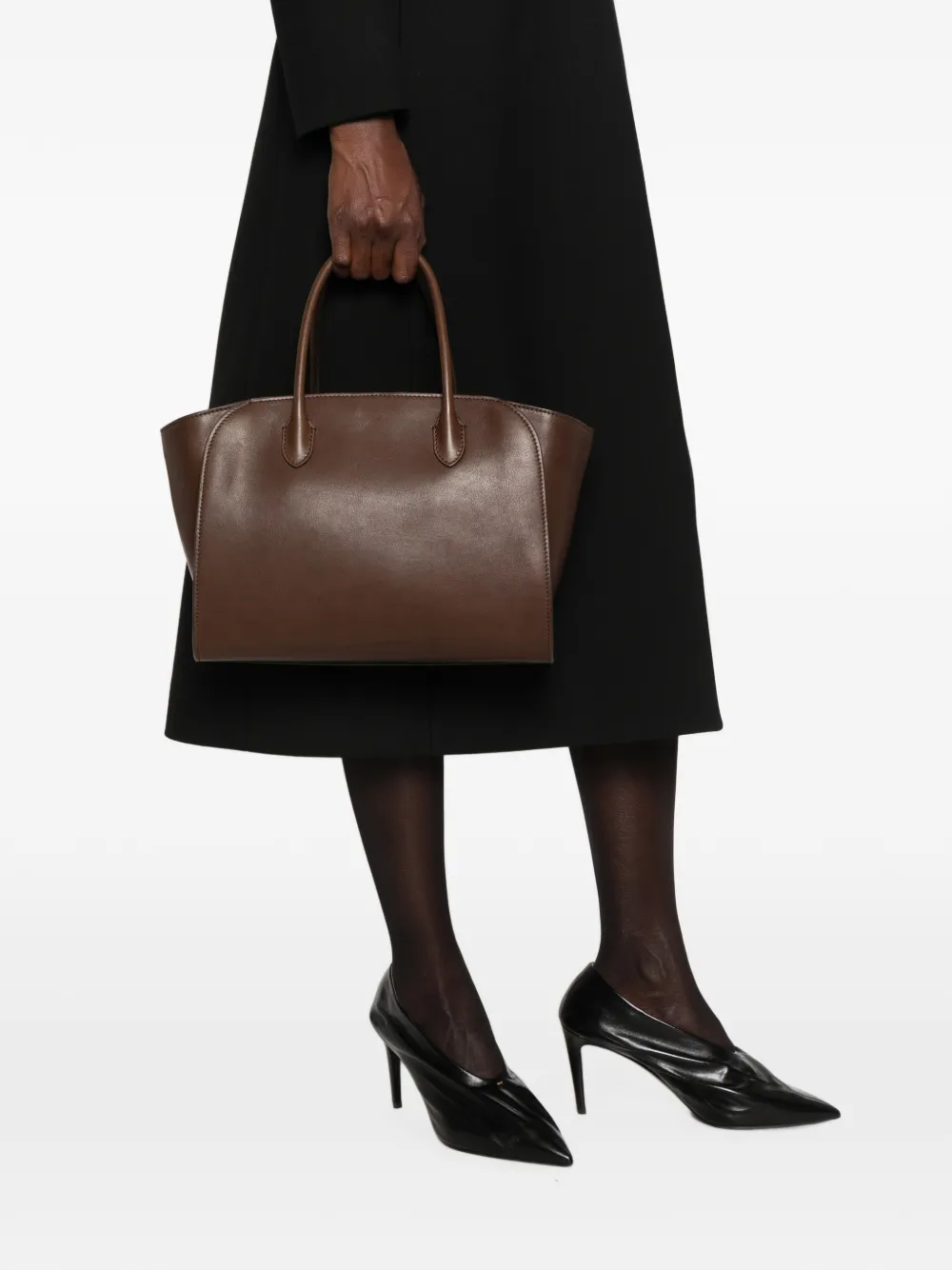 The Row Marlo 12 Bag in Brown, view 2
