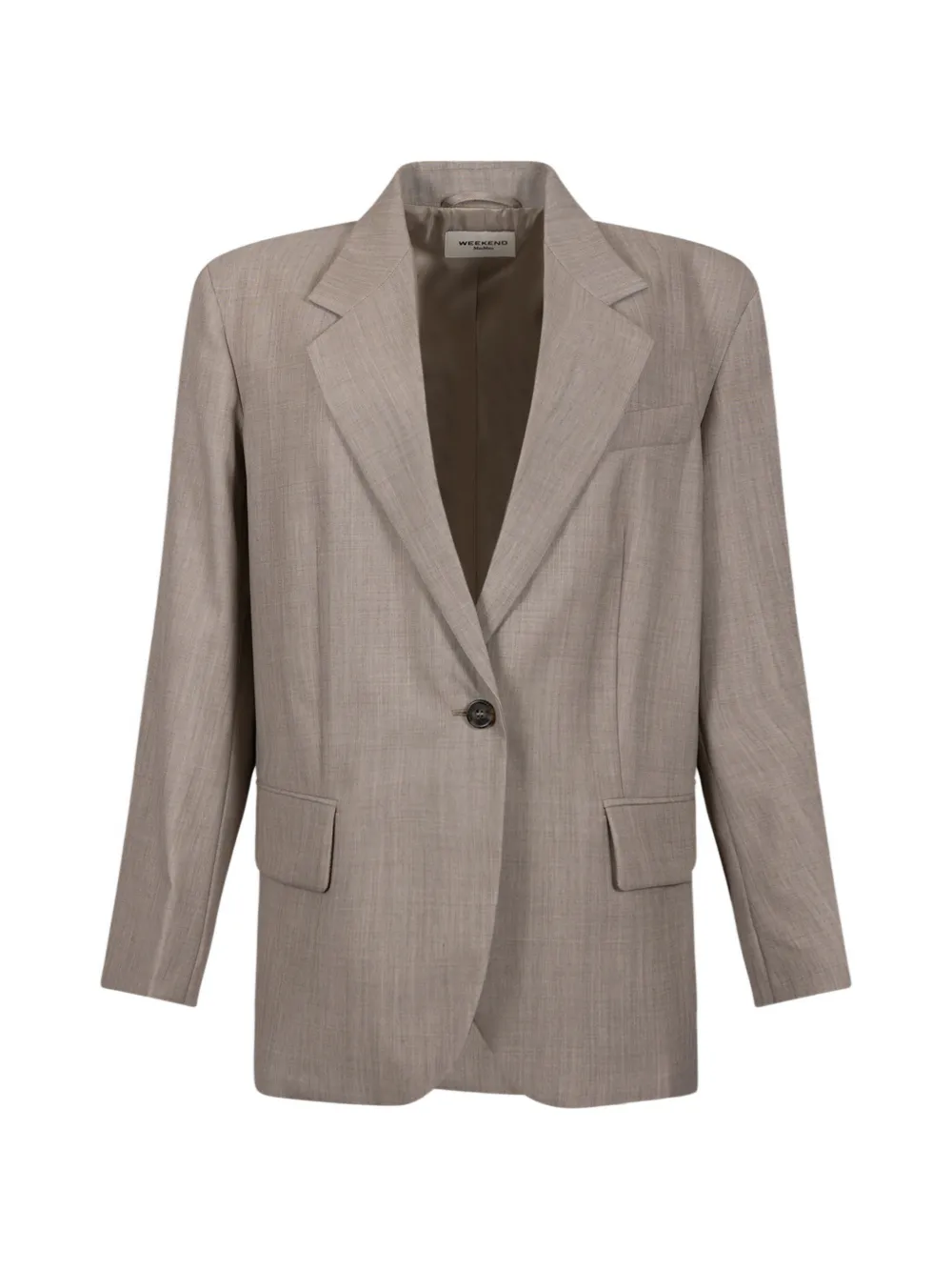 Weekend Max Mara single-breasted blazer - Toni neutri