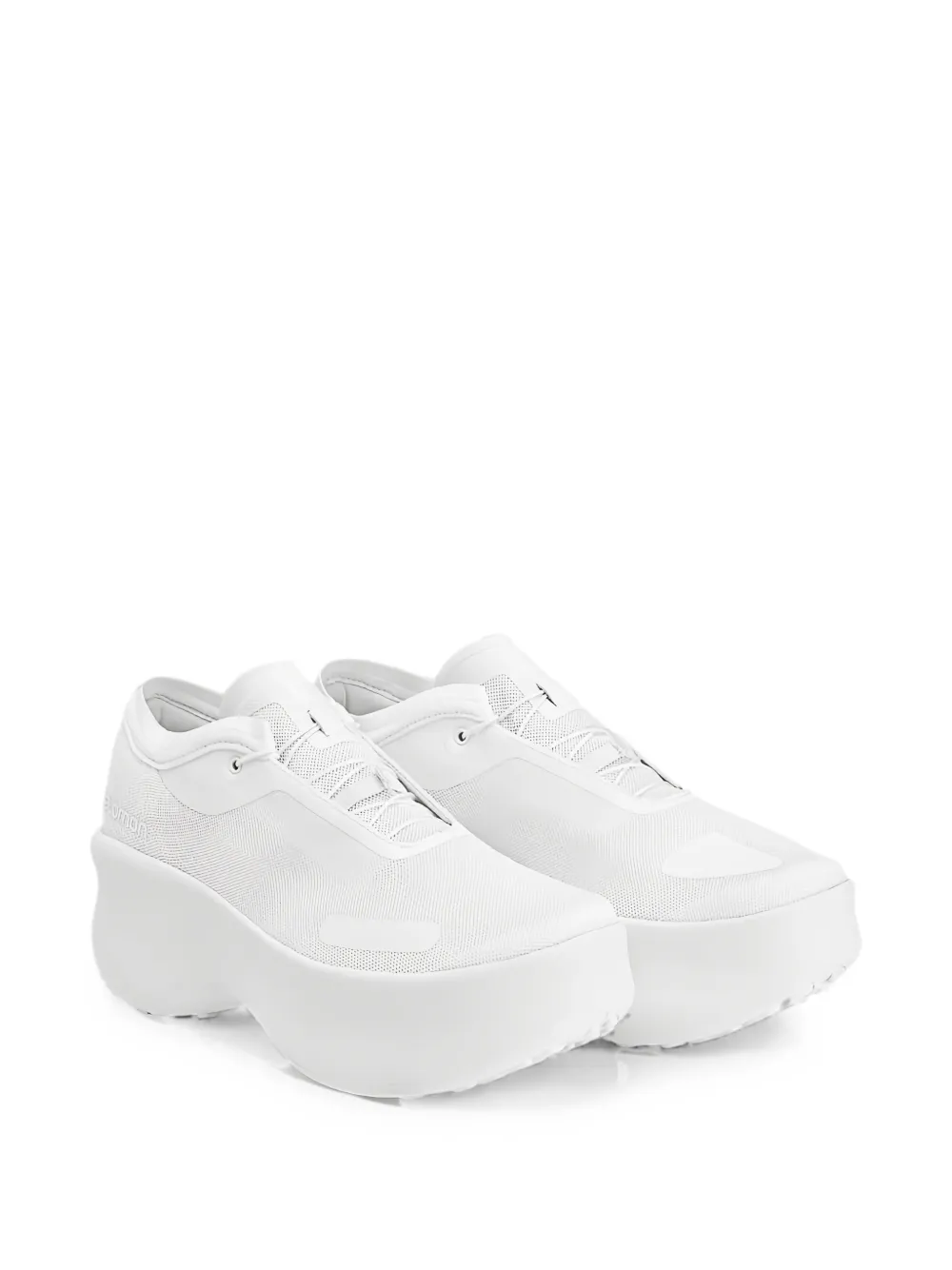 Salomon x Comme des Garcons Sense Feel platform sneakers Wit