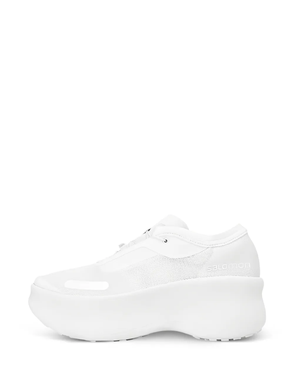 Salomon x Comme des Garcons Sense Feel platform sneakers Wit