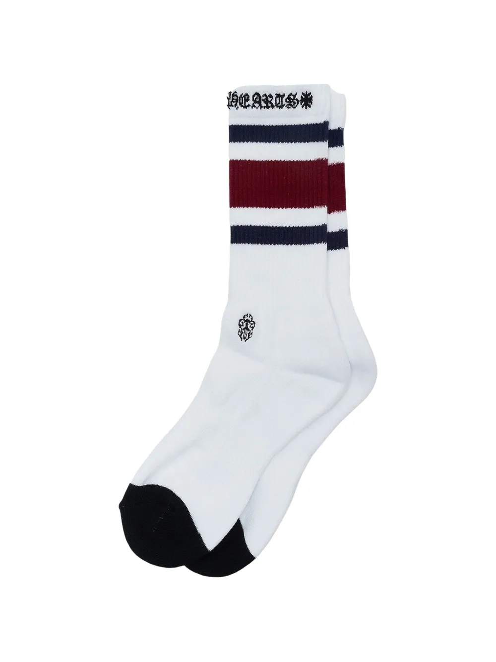 Chrome Hearts Sokken met geborduurd logo Wit