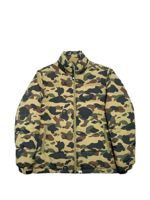 A BATHING APE® 1st Camo down jacket