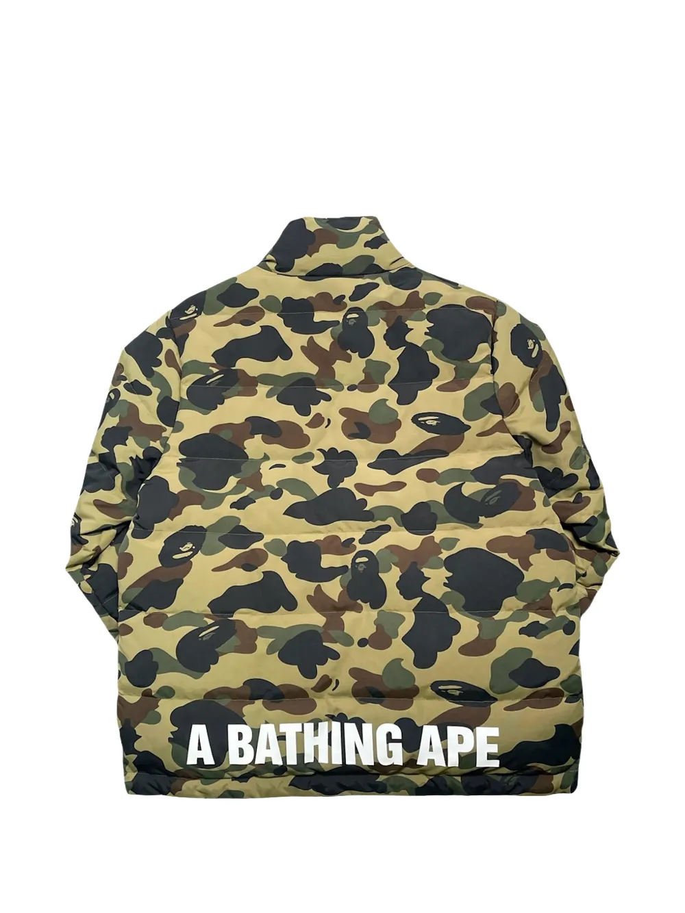 A BATHING APE® 1st Camo Down Jacket | Neutrals | FARFETCH