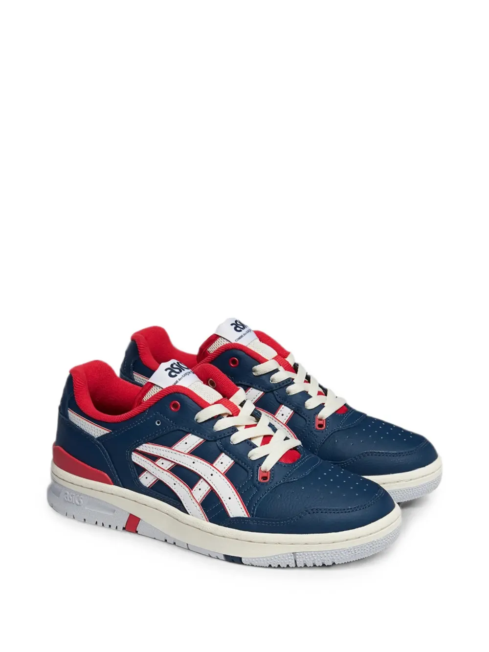 ASICS x Comme des Garçons EX89 leather sneakers Blauw