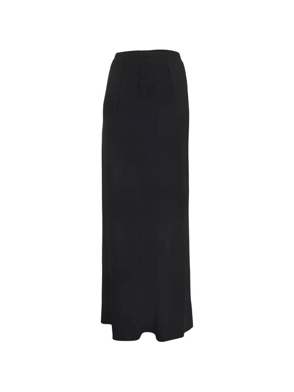 Cavalli Class pleated paneled maxi skirt - Nero
