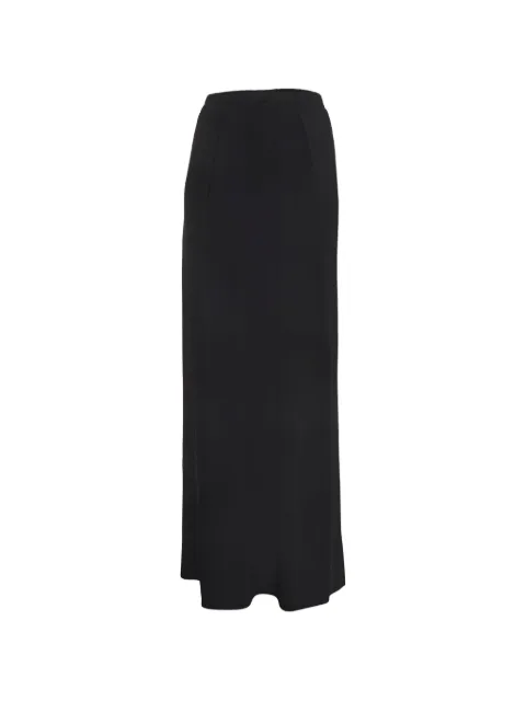 Cavalli Class pleated paneled maxi skirt