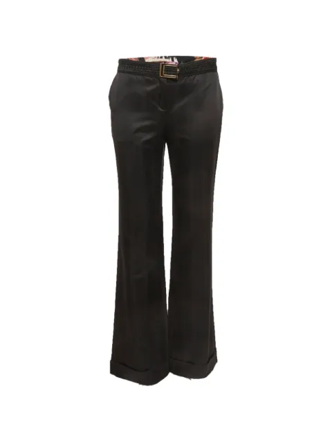 Roberto Cavalli pantalones de satén