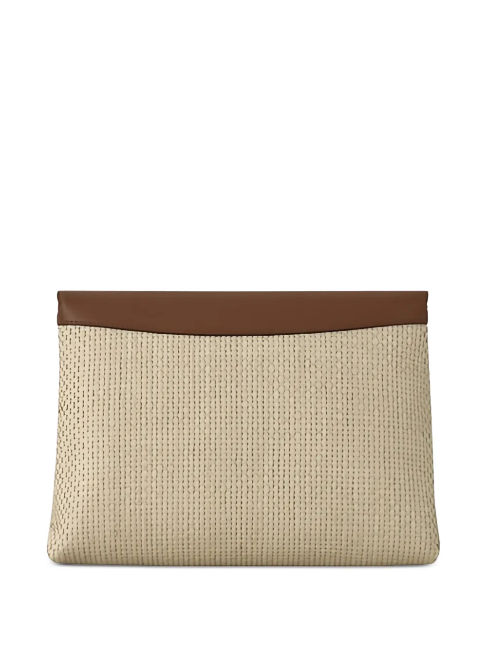 Mulberry Grote Darley raffia buidel Beige