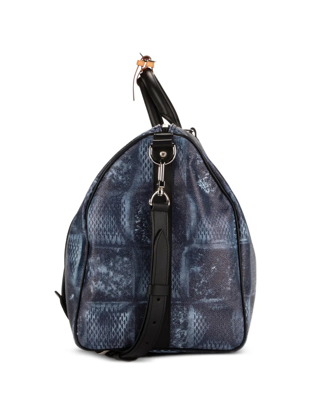 Louis Vuitton Pre-Owned Salt Keepall Bandouliere reistas Blauw
