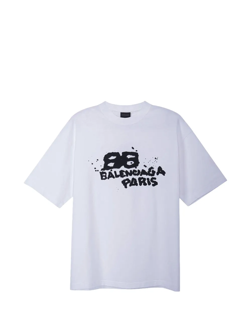 Balenciaga Hand Drawn BB Icon T-shirt - Weiß