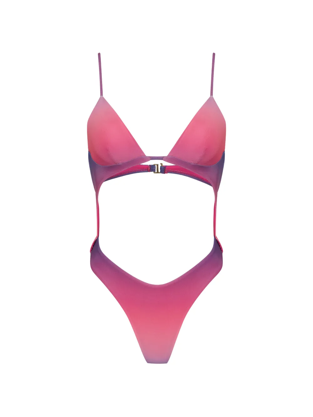 Amir Slama x Tati Barbieri Badeanzug mit Cut-Out - Rosa