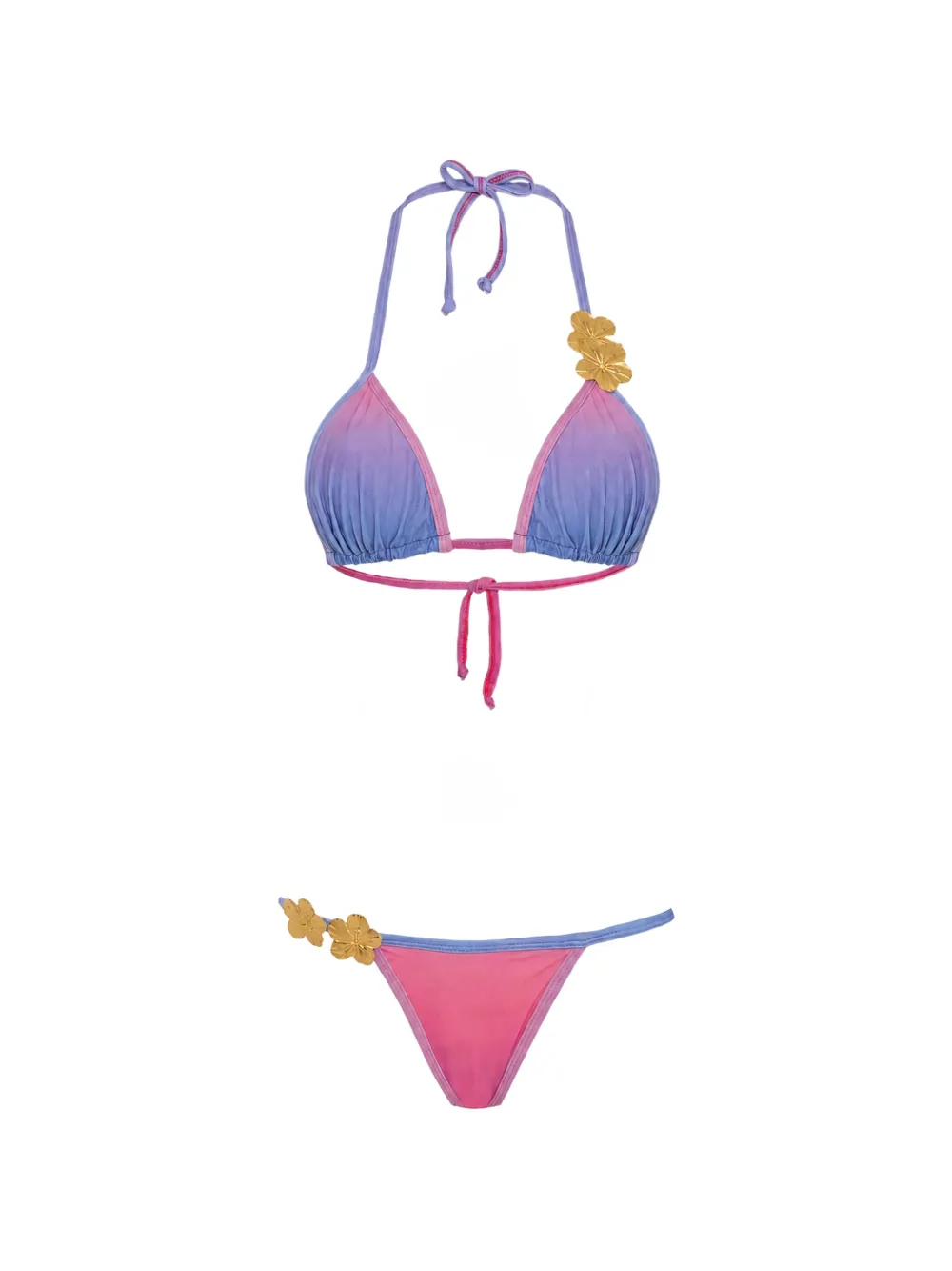 Amir Slama x Tati Barbieri Bikini mit Farbverlauf - Rosa
