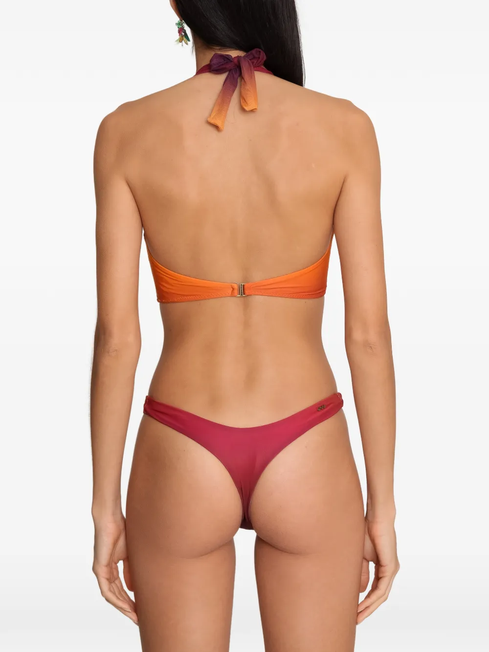 Amir Slama x Tati Barbieri badpak met kleurverloop Roze