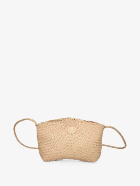 DRAGON DIFFUSION Corsina woven leather crossbody bag