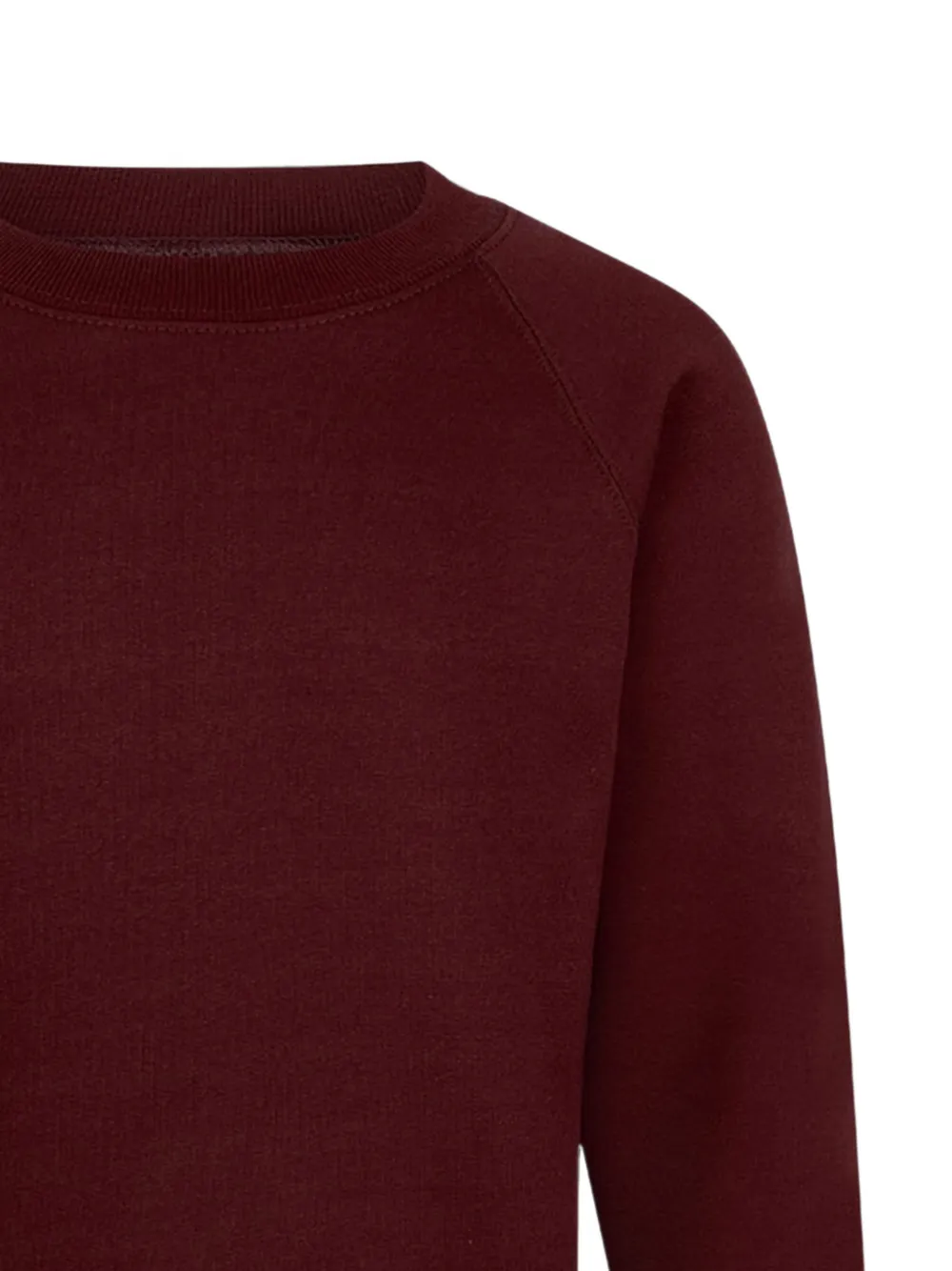Zeco Schoolwear kids Sweater met raglan mouwen Rood