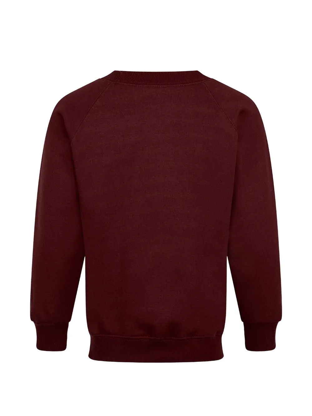 Zeco Schoolwear kids Sweater met raglan mouwen Rood