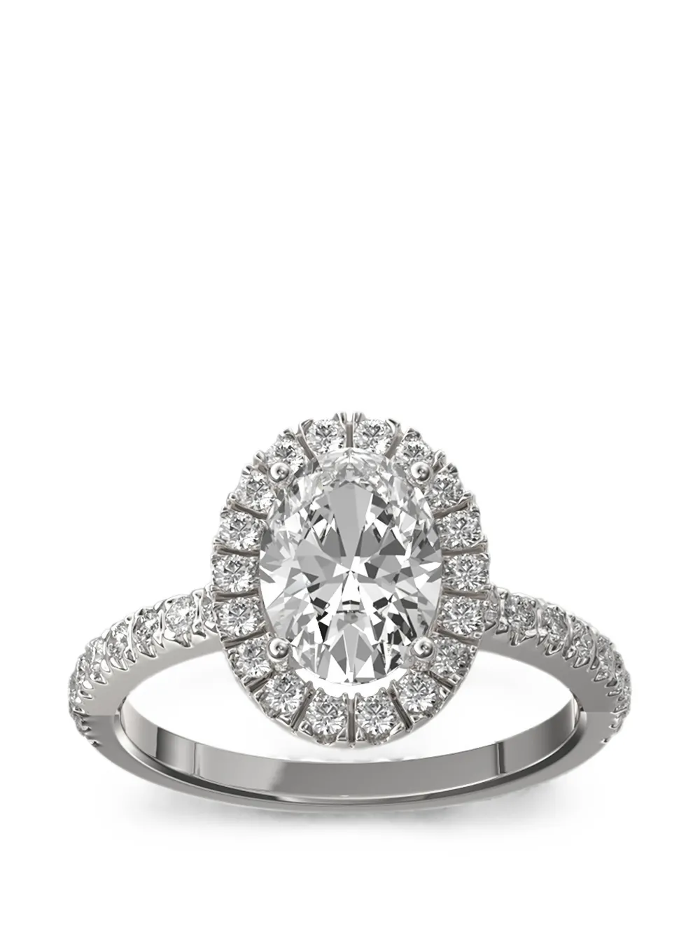 Loyal.e Paris Anello Solitaire Absolue con diamanti - Argento
