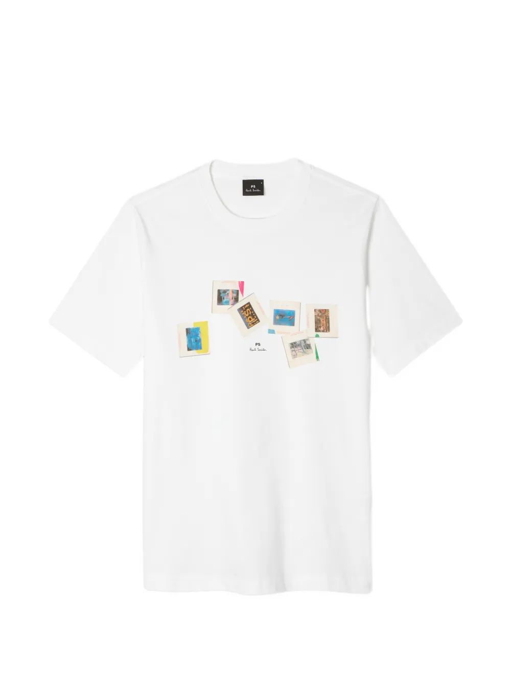 PS Paul Smith white Slides T-shirt - Bianco