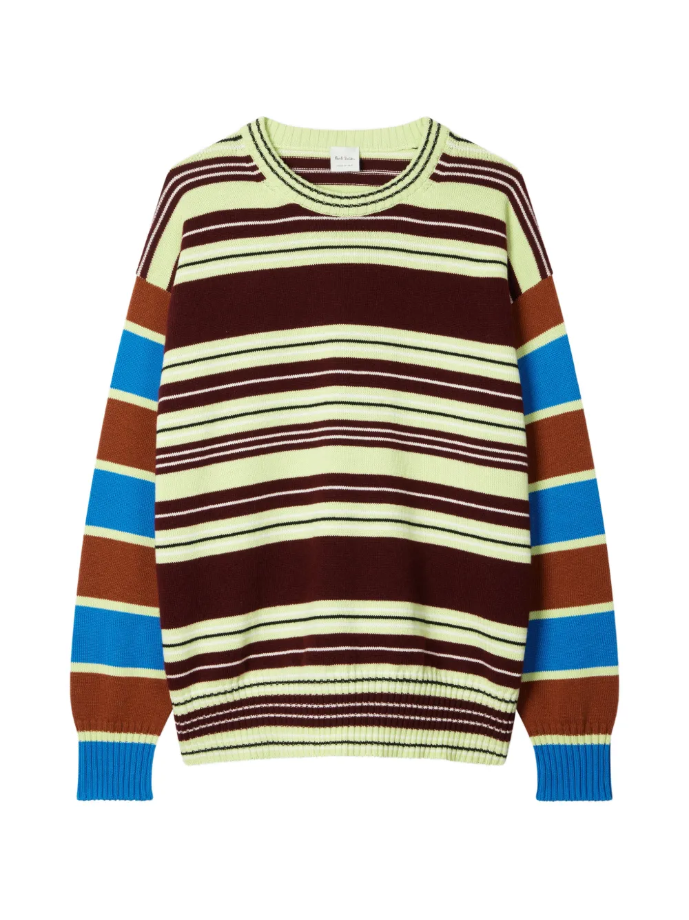 Paul Smith Maglione a righe - Marrone