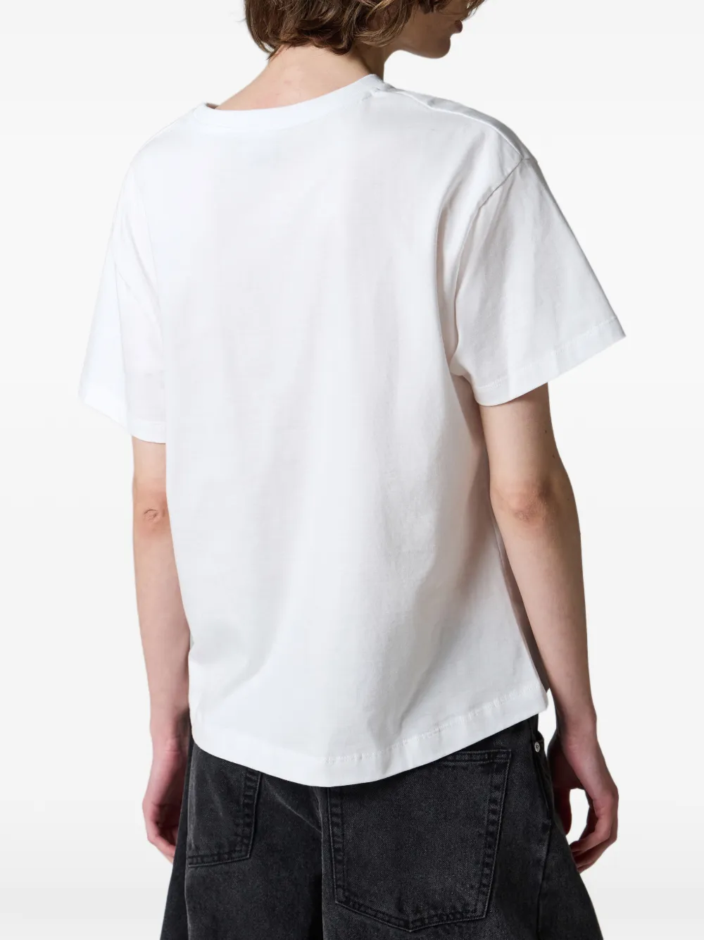Paul Smith Rabbit T-shirt met bloemenzak Wit