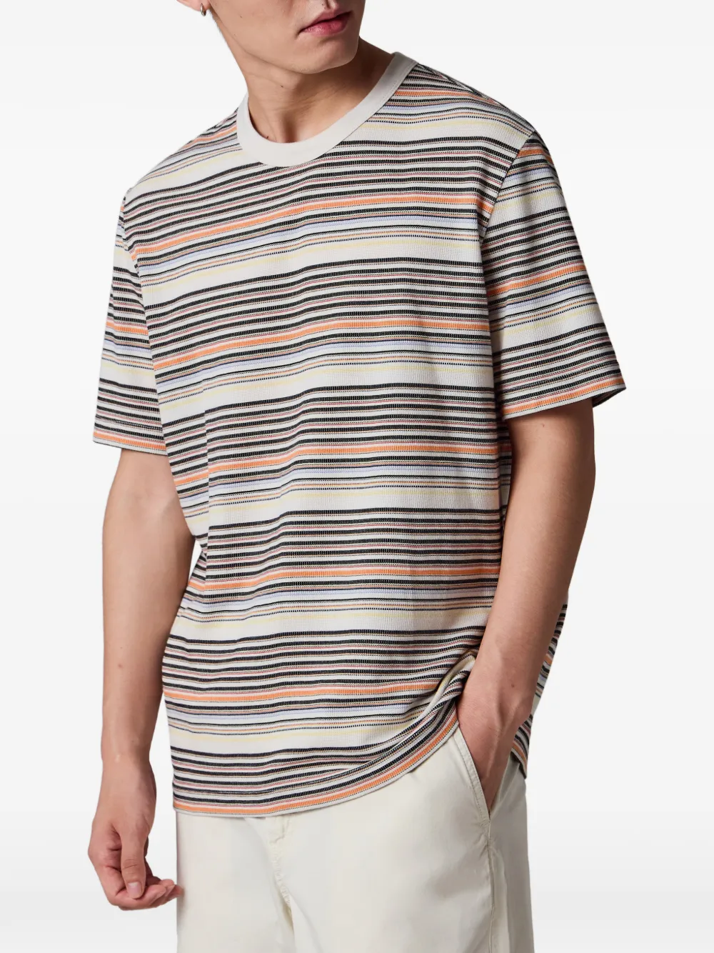 PS Paul Smith Gestreept T-shirt Beige