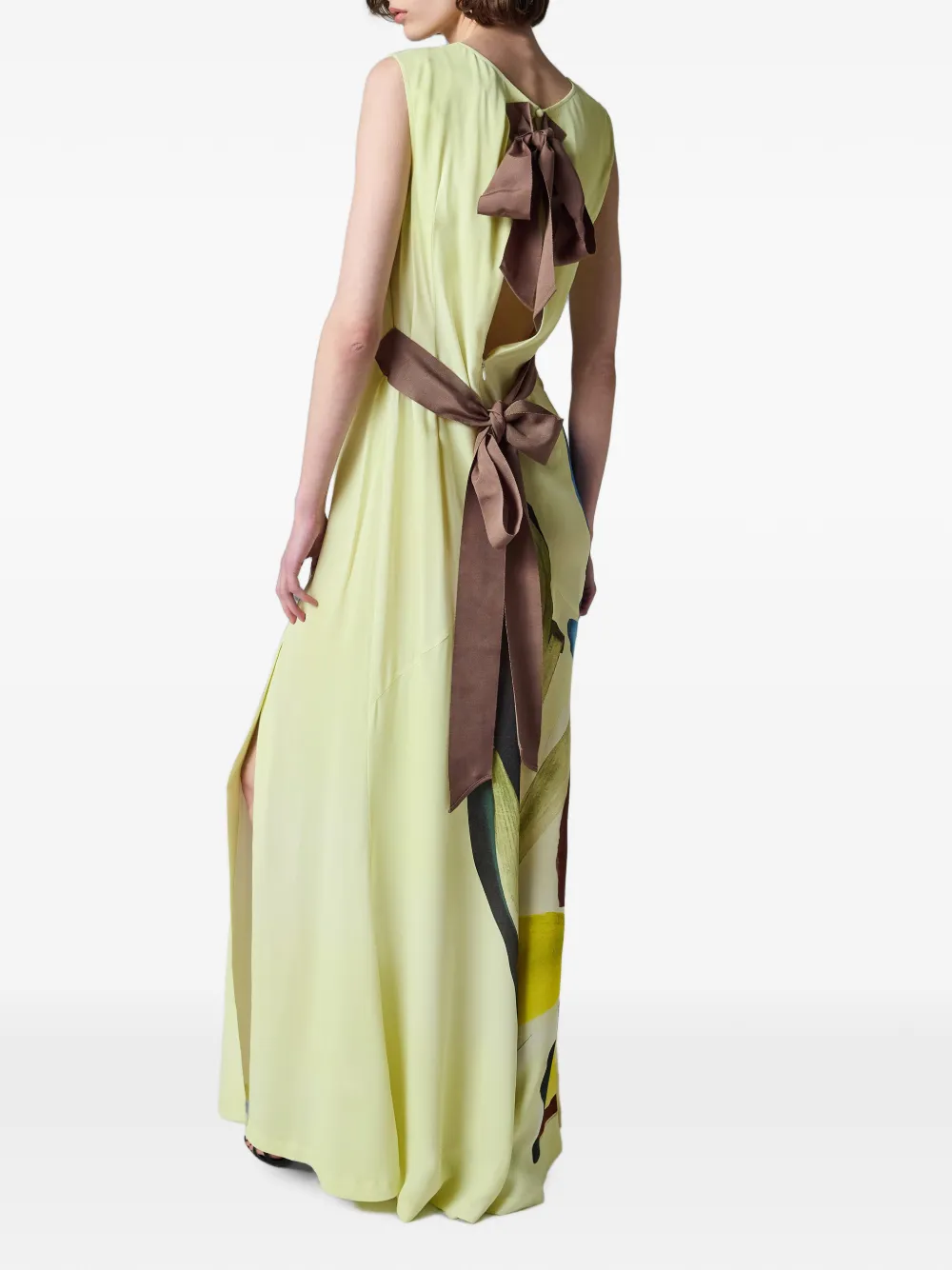 Paul Smith Daisy jurk met citroenprint Geel