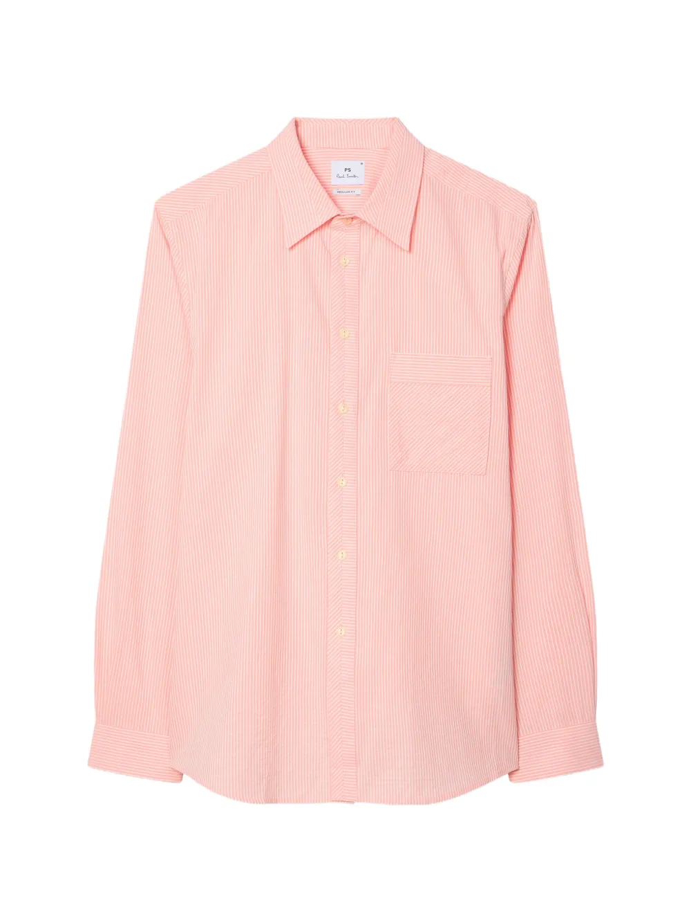 PS Paul Smith Klassisches Hemd mit Streifen - Rosa