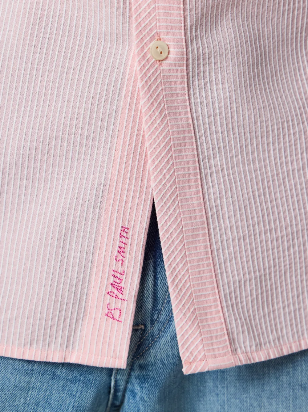 PS Paul Smith Regular-fit overhemd met textuur Roze