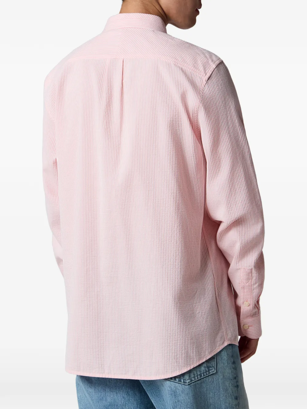 PS Paul Smith Regular-fit overhemd met textuur Roze