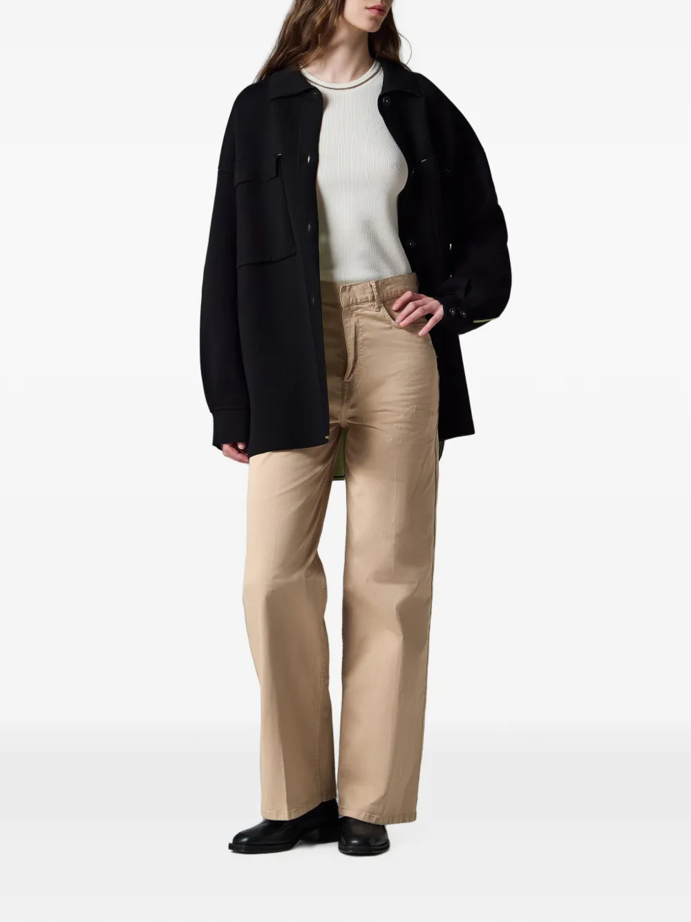 Paul Smith Twill broek met geverfd effect Beige