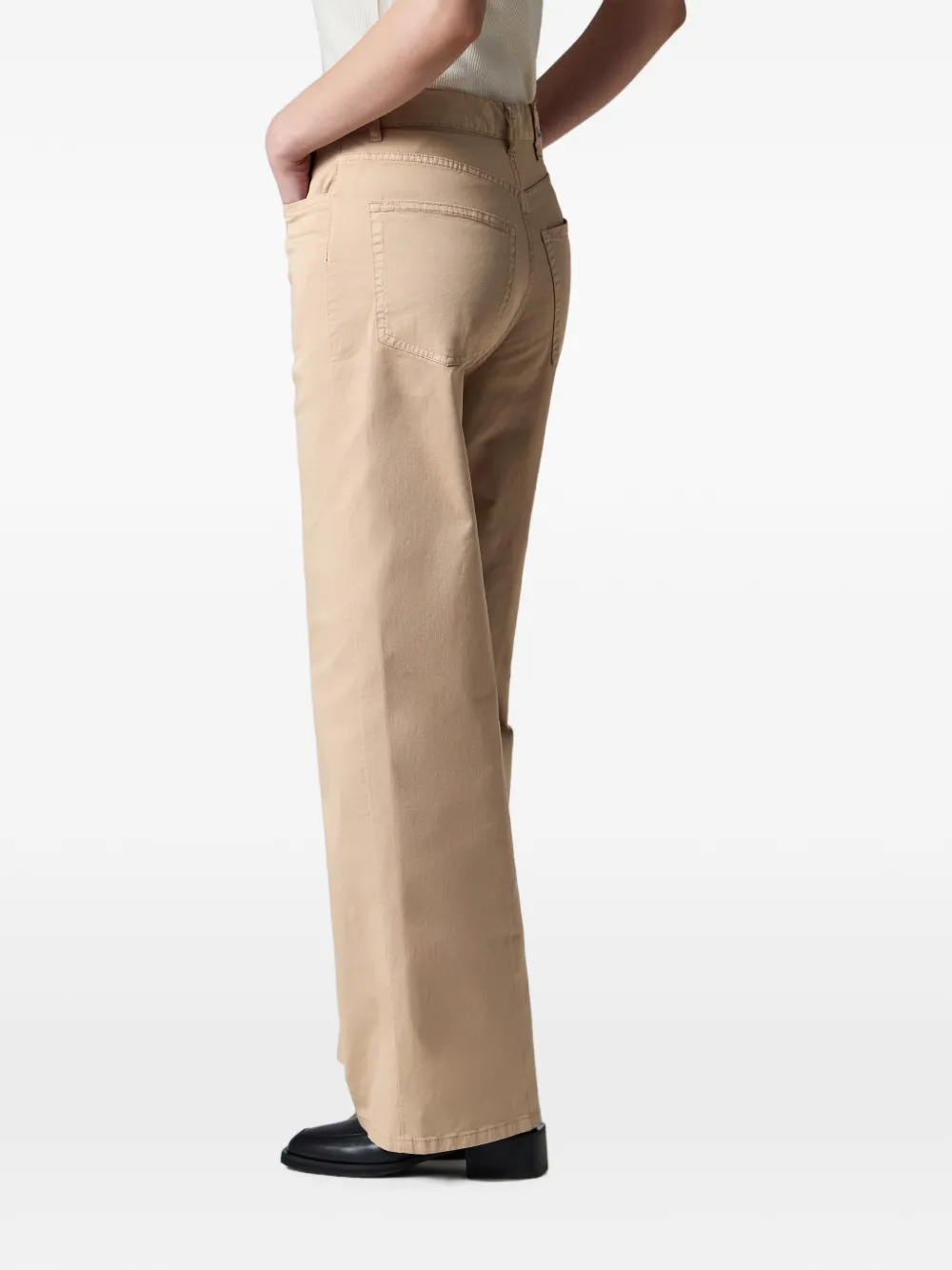 Paul Smith Twill broek met geverfd effect Beige
