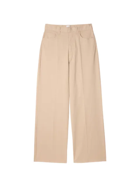 Paul Smith garment dyed twill sand trousers