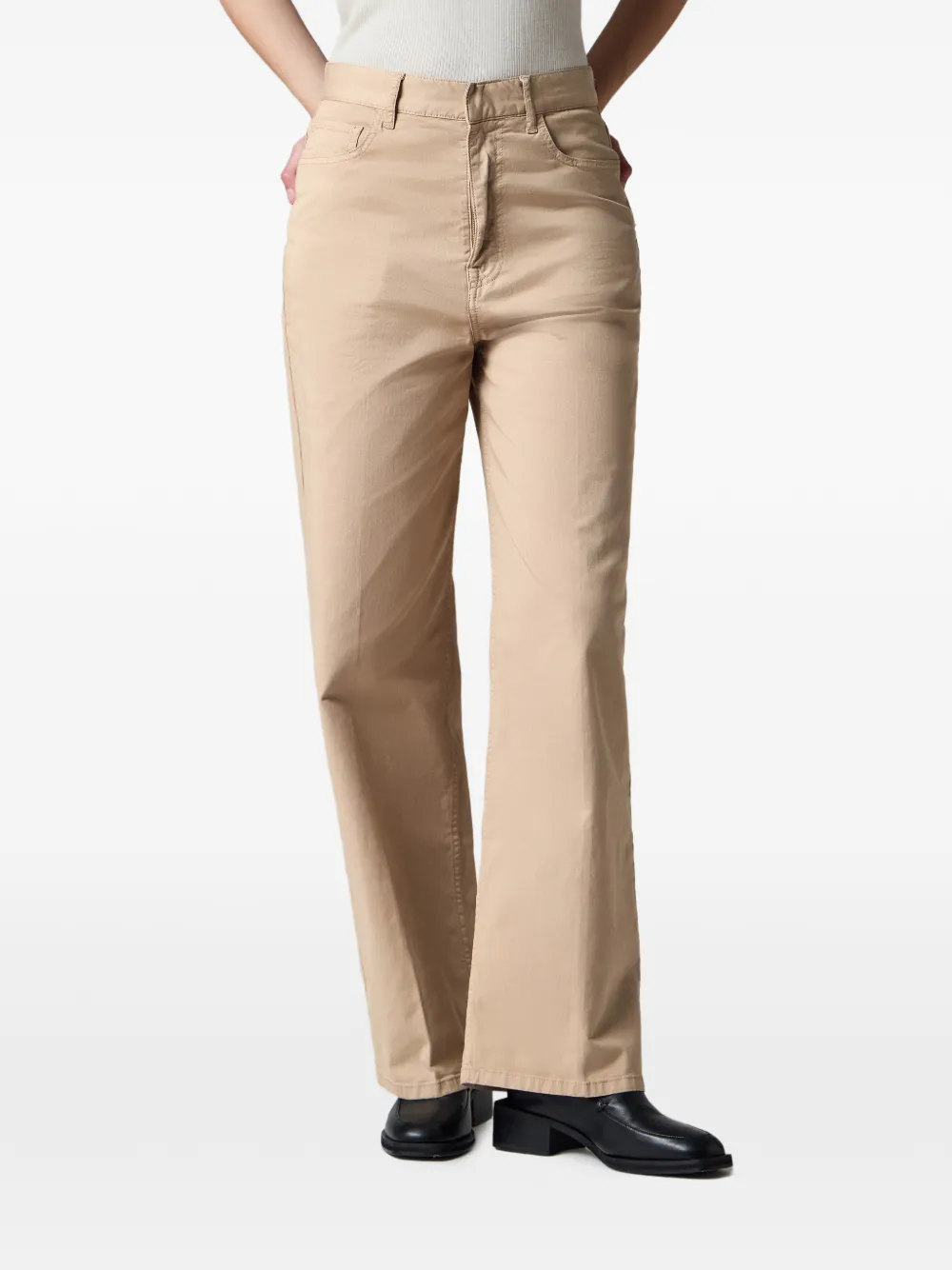 Paul Smith Twill broek met geverfd effect Beige