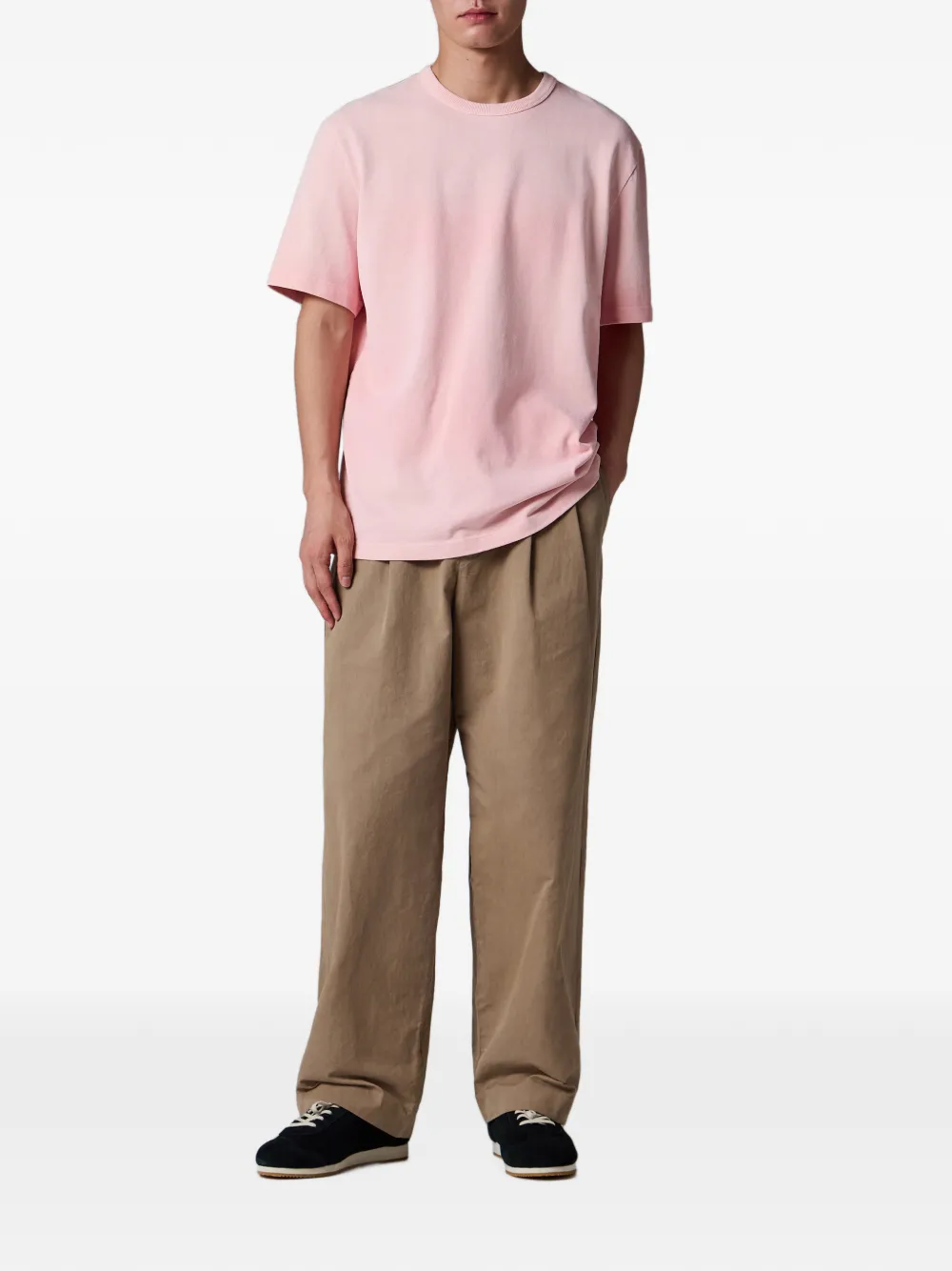 PS Paul Smith T-shirt met geborduurd logo Roze