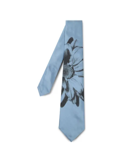 Paul Smith Seidenkrawatte mit Blumen-Print