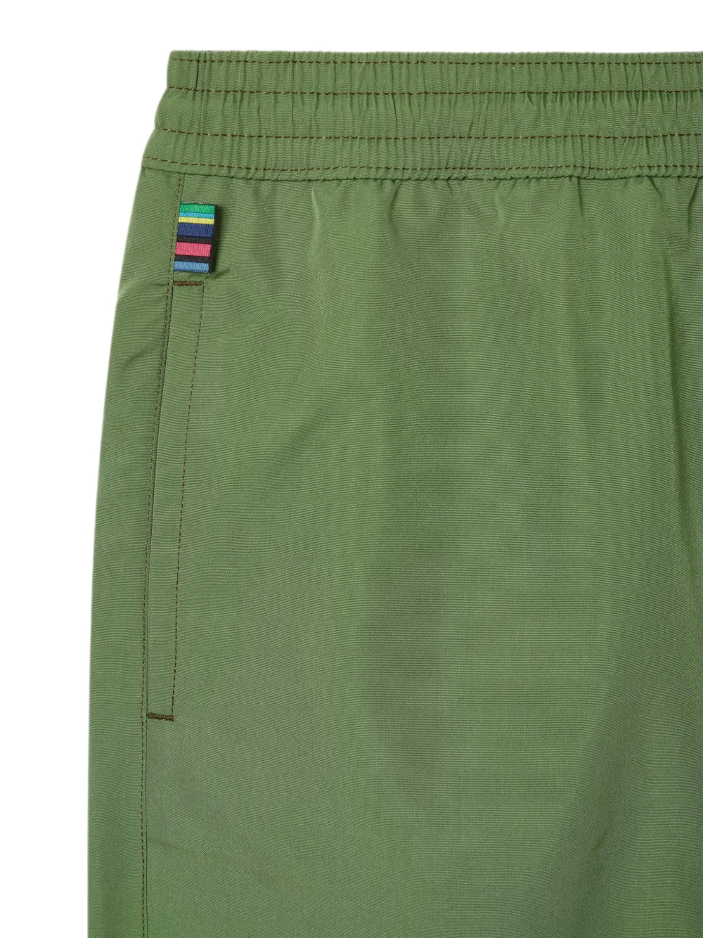 Paul Smith Zwembroek met Zebra-logo Groen