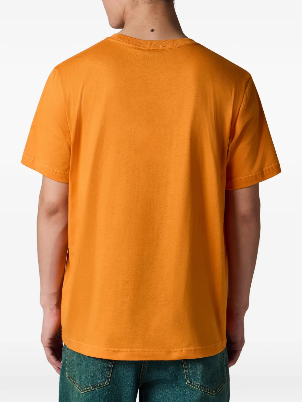 PS Paul Smith Katoenen T-shirt met Zebra-logo Oranje