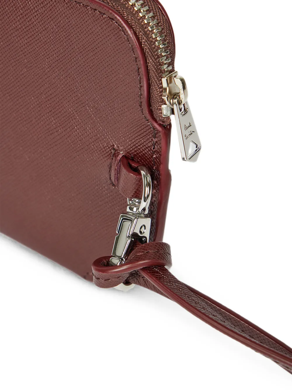 Paul Smith Bordeauxrode leren reistas Rood
